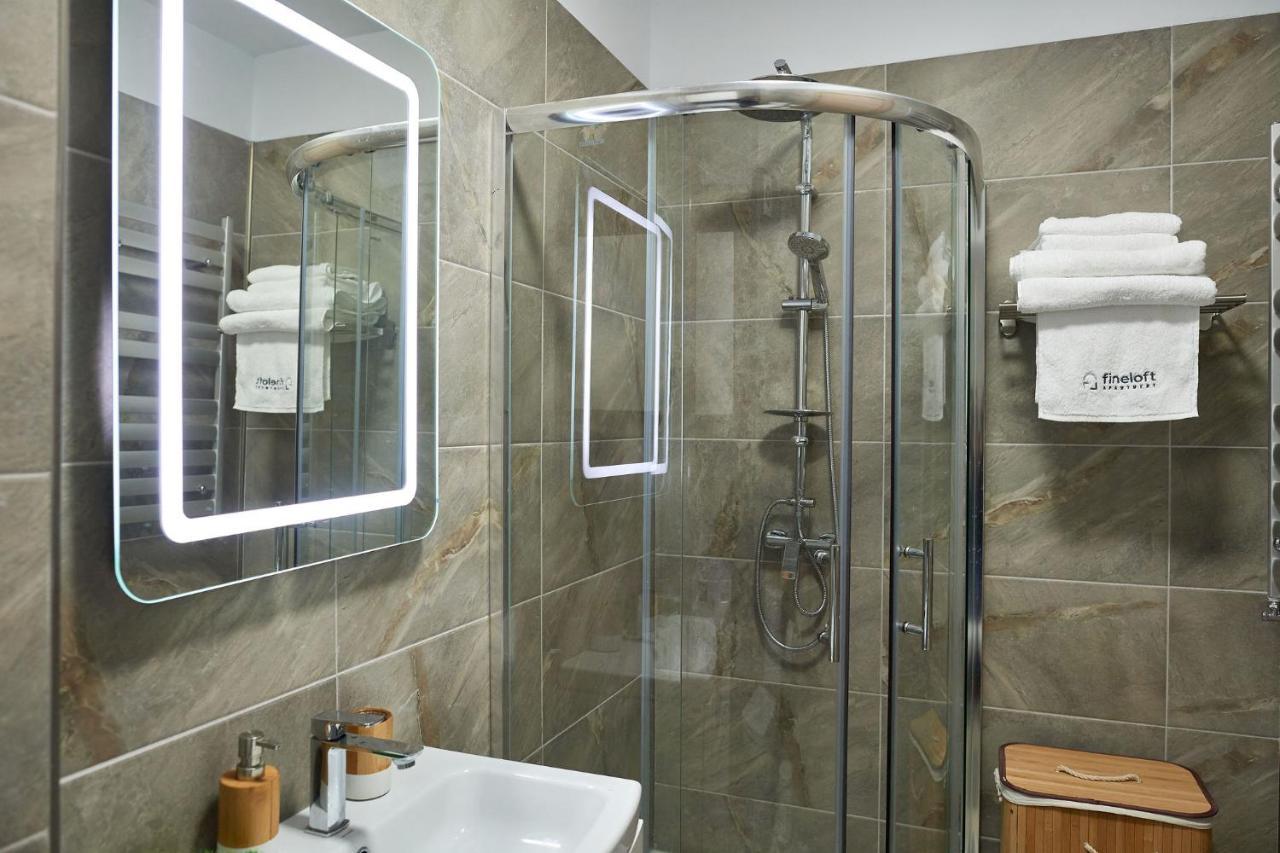 Fineloft Sea View Apartment-Spa N Pools Beach Resort Năvodari Kültér fotó