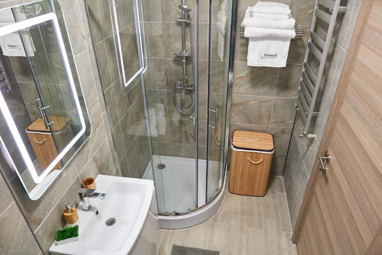 Fineloft Sea View Apartment-Spa N Pools Beach Resort Năvodari Kültér fotó